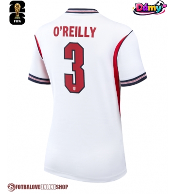 Anglie Nico O'Reilly #3 Domácí Dres pro Dámy MS 2026 Krátkým Rukávem